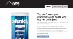 Desktop Screenshot of dunesciences.com